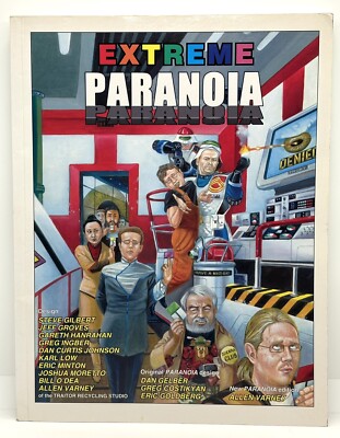 Extreme Paranoia RPG | 2005   Softcover   Mongoose Publishing MGP6638 #LikeNew#