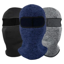 Winter Fleece Thermal Sports Cycling Ski Full Face Mask Balaclava Headgear Hat