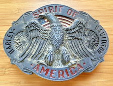 Harley Davidson Spirit Of America Eagle Belt Buckle Raintree Made in the USA