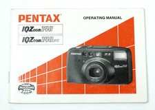 Pentax IQZoom 140  Zoom 140 Date Original User Instruction Manual Booklet