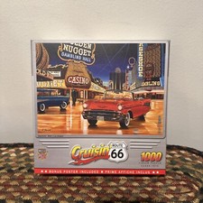 Cruisin Route 66 - Gamblin Man 1000 Piece Jigsaw Puzzle
