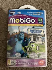NEW SEALED Disney Pixar Monsters University Vtech MobiGo Touch Learning System