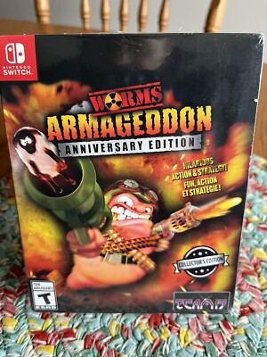 Worms Armageddon Anniversary Collector's Edition - (Nintendo Switch)(Brand New)