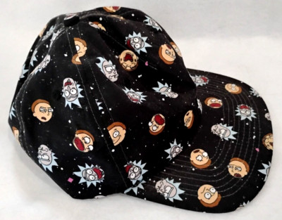 Rick And Morty SnapBack Baseball Cap Bioworld Adult Swim Adjustable Adult Hat