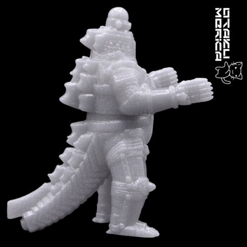 Marusan 2023 Margacha MechaGodzilla 1975 (Sparkle Blank) Kaiju Sofubi 2.5in - Picture 3 of 4