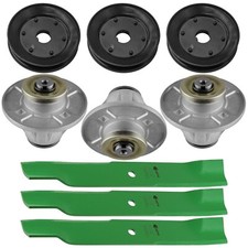 Deck Spindle w/ Pulley  Blade for Gravely 915040 915082 ZT2252 ZT2552 52"