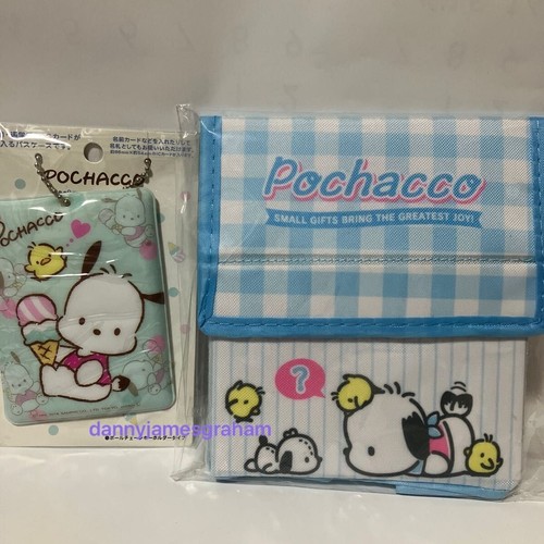 Sanrio Pochacco set Bulk Lot Pass case Accessory case Sticky note etc Japan - Picture 2 of 9