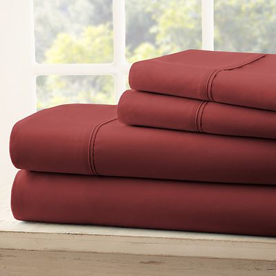 4PC Sheets Set Ultra Soft in 19 Different Colors by Kaycie Gray Basics