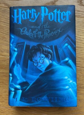 Harry Potter 1st american edition and the order of Phoenix (2003) hardcover