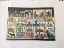 Grand Bretagne Lot De 28 Timbres Oblitère 1977/79