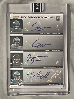 2022 Panini Instant NFL Rookie Premiere Signatures Garrett Sauce Breece Jermaine