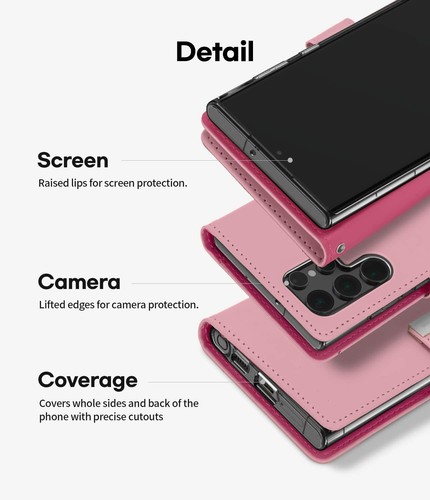 For Samsung Galaxy S25 S24 S23 Ultra S20 S21 FE Wallet Case Leather Flip Cover - Picture 7 of 69