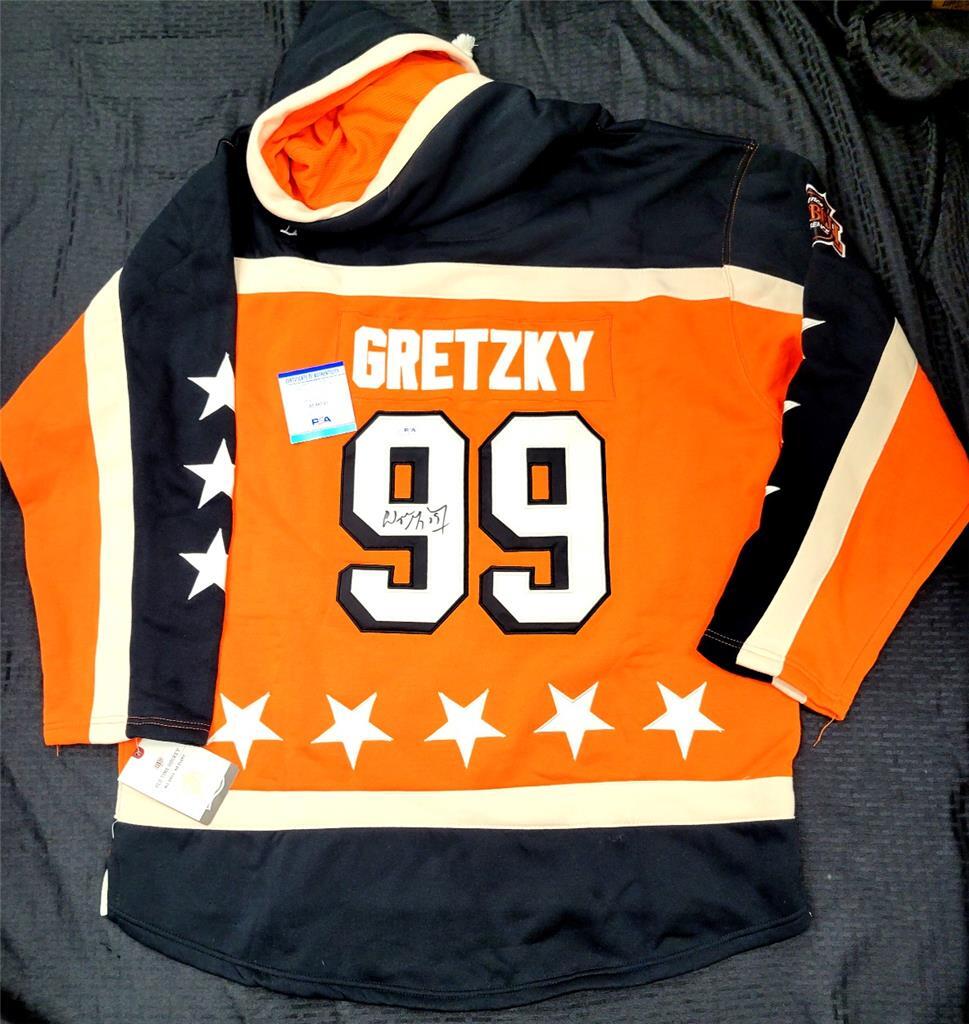 Wayne Gretzky Autographed Signed Campbell All-Star Ccm Jersey Hoodie Autograph ~ PSA/DNA COA 