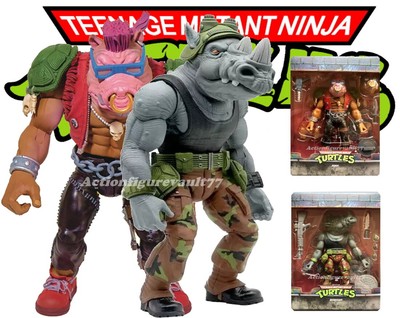 Super 7 Ninja Turtles Tmnt Classics Ultimates Bebop Rocksteady In Stock Ebay