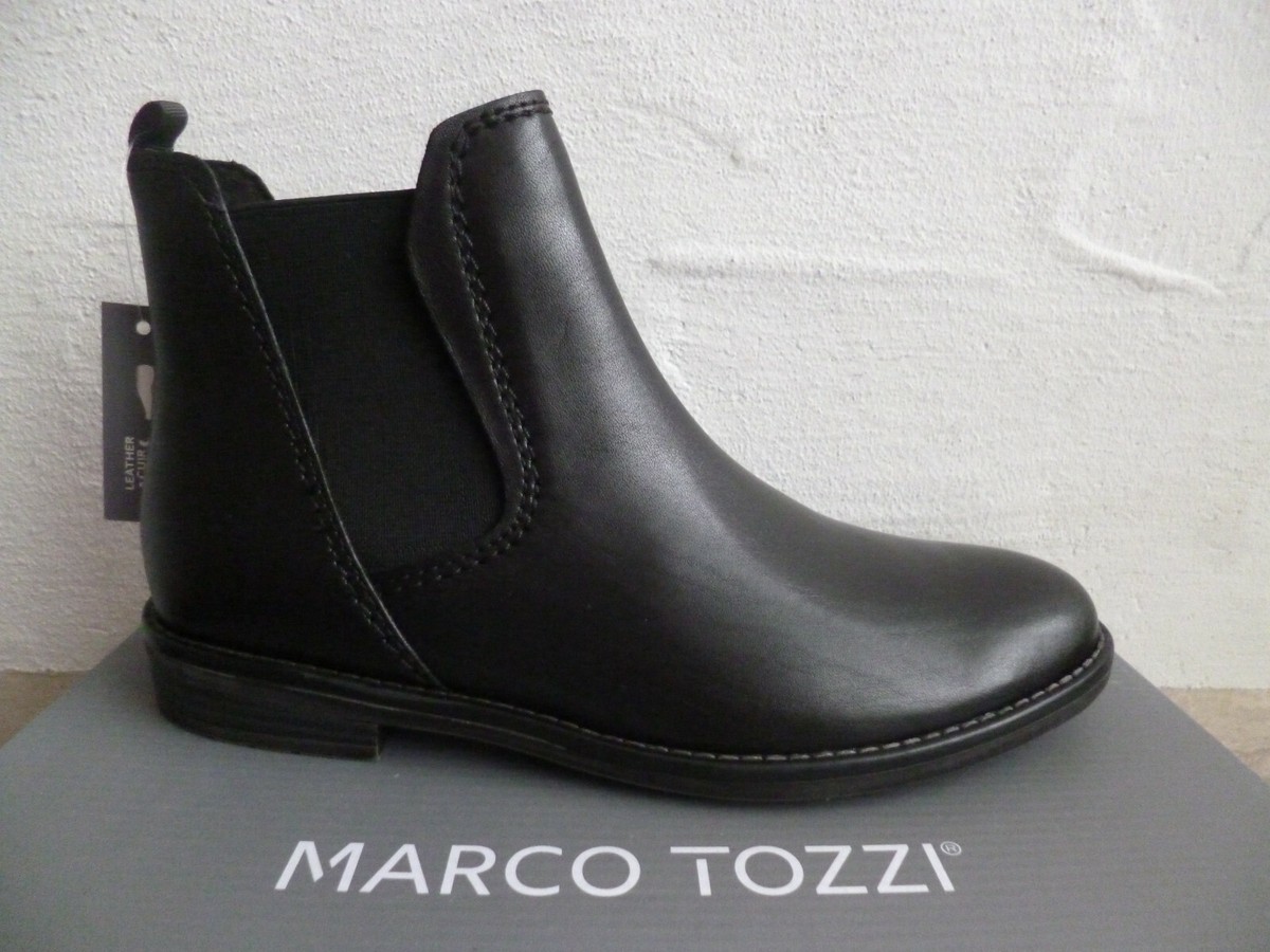 Marco Tozzi Chelsea Stiefeletten Schwarz Chelsea Marco Tozzi