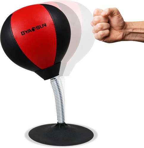 Desktop punching bag, portable powerful suction cup punching bag, speed ball