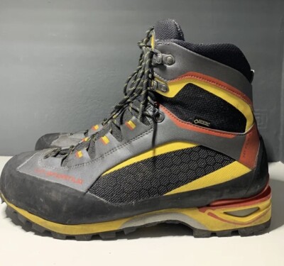 La Sportiva Herren TRANGO TOWER GTX Stiefel Größe 10,5 UK oder 45 EU Grau Gelb