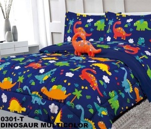 Dinosaurs Kids Boys Cute Comforter Set 4 Pcs Full Size Ebay