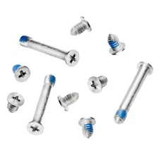 10pcs Complete Bottom Case Screws For 13" 15" 17" Apple Macbook Pro Unibody