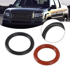2PCS Power Steering Pump Rubber Inlet & Outlet O-Ring Seals Fit Acura Fit Honda、
