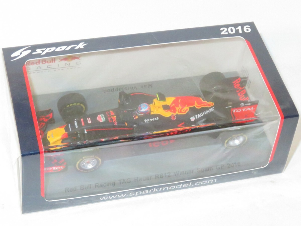 Spark S5019 Red Bull Rb12 Max Verstappen 1st Spanish GP 2016