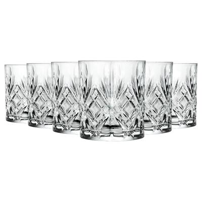 6x RCR Kristall 80ml Melodie Schnapsbrille Wodka Bar Party Shooter Glas Set