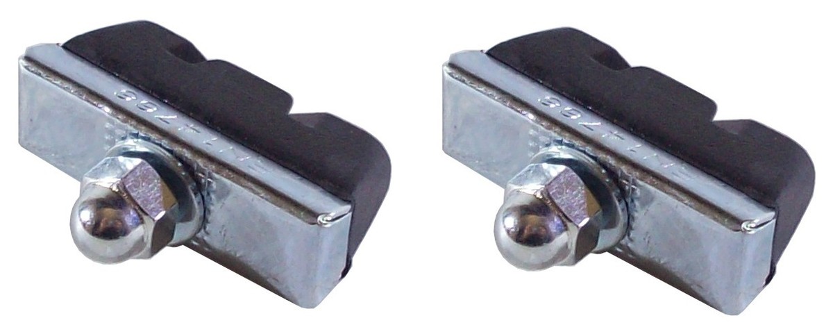 Cyclingcolors 4X Patin De Frein Vélo à Visser Gomme X 40mm Universel Cycle Ville Randonneuse Vintage Enfant