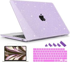 Case Compatible w/ MacBook Air 15" 2024 2023 Release M3 A3114 M2 A2941 Lavendar