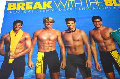 Hawaii Blend Male Poster Male Models Hunks Original 1980s