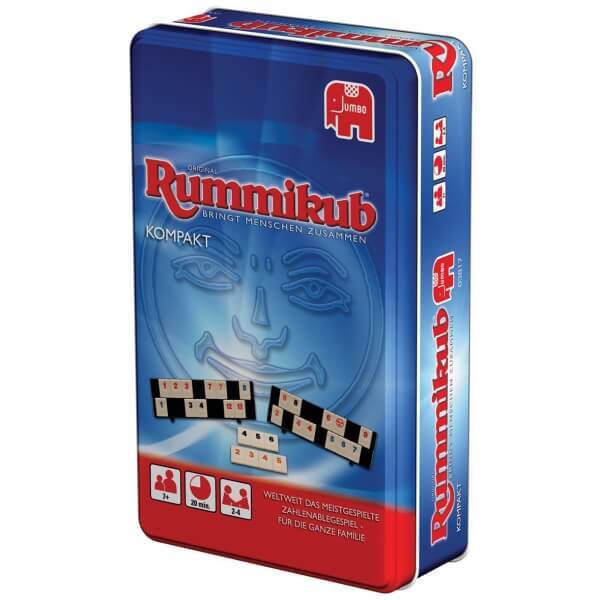 Thumbnail - Jumbo 03817 - Original Rummikub Kompakt In Metalldose, Für 2-4