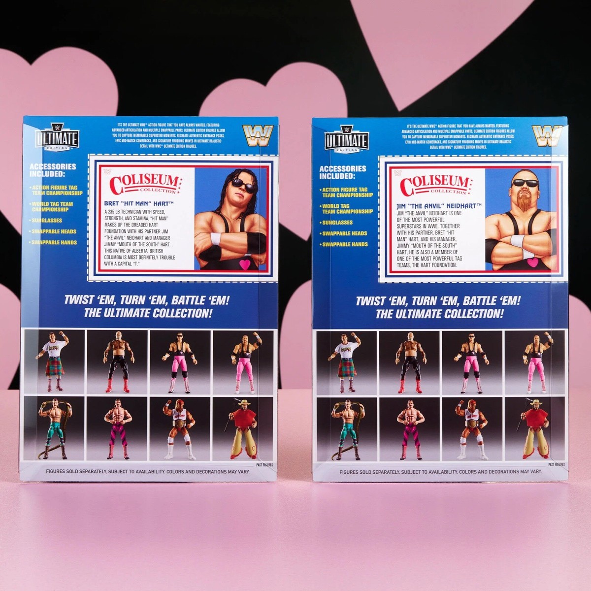 2024 WWE Ultimate Colosseum Collection: BRET HART & JIM NEIDHART