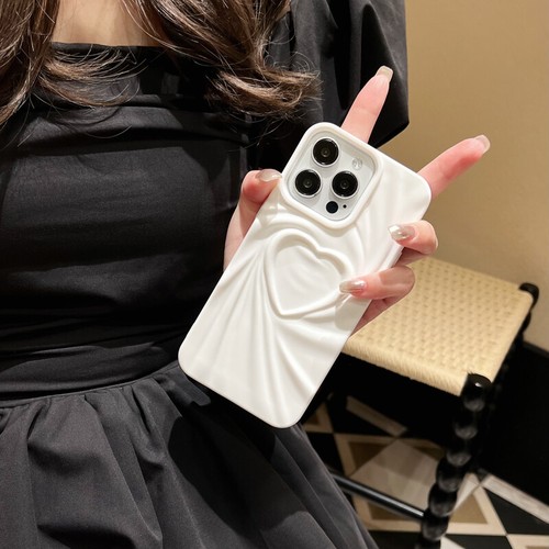 Stay Cool For iPhone 15 14 13 12 11 Pro Max Lightweight Soft 3D Love Cover Case - Picture 4 of 11