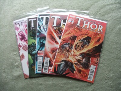 Marvel Comics Thor the Deviants Saga Limited Series Lot of 5 books. 1-5
