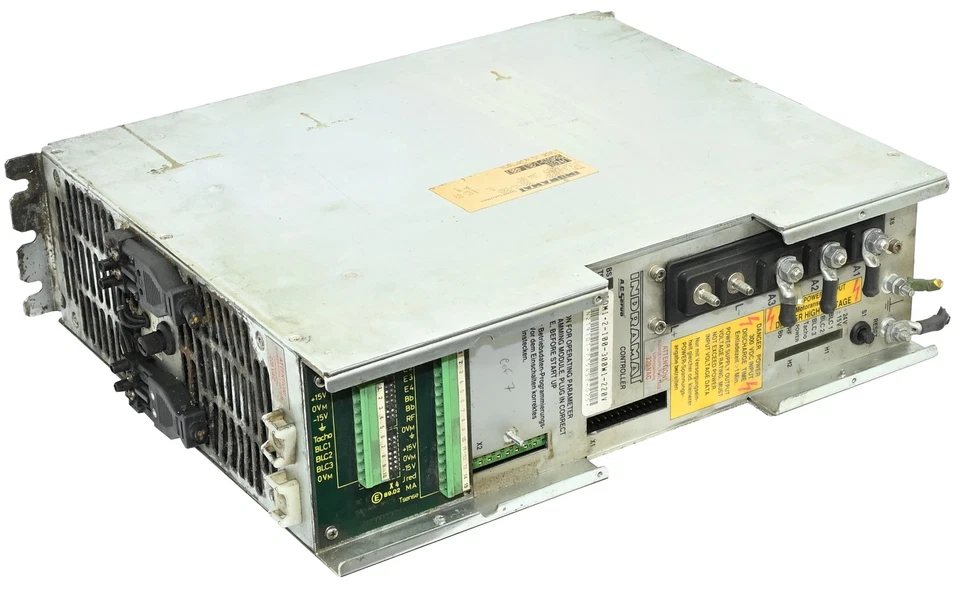 Indramat TDM1-2-100-300W1-220V AC Servo Controller - Bild 2 von 3