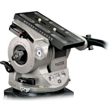 Cartoni Master Fluid Head Flat Base M530 Digital Readouts Counterbalance Pan Bar