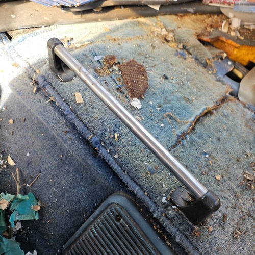 DATSUN 280ZX INTERIOR REAR COMPARTMENT LID HANDLES BLUE COLOR 1979-1983 - Picture 2 of 3
