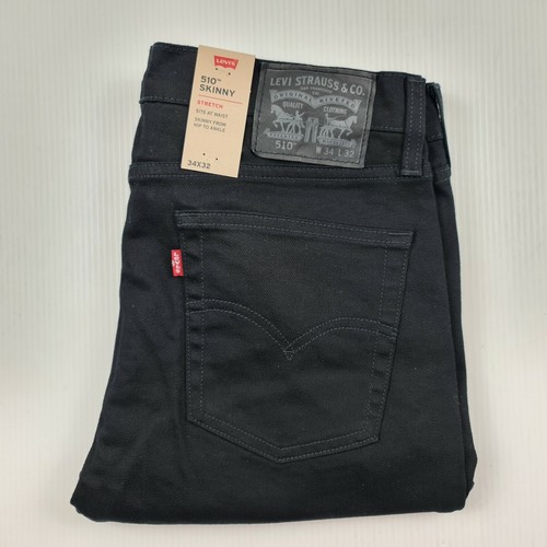 LEVI'S 510 Skinny Fit Black Jeans 