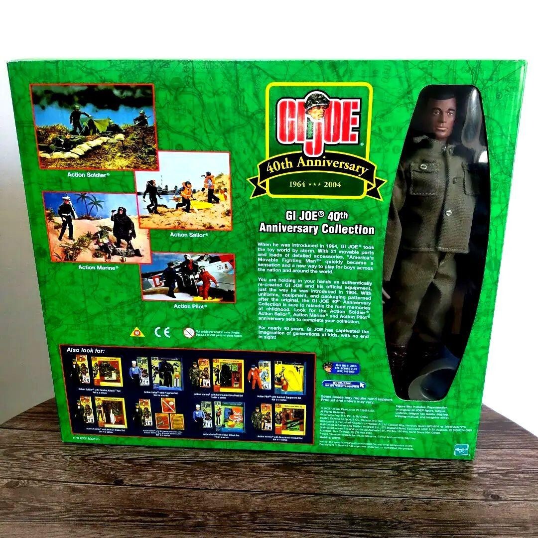 GIJOE 40周年記念 アクションソルジャー ミリタリーポリス ブラック HASBRO GIJOE 40th Anniversary Action Soldier Military Police