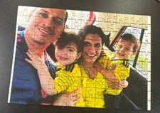 CUSTOM PHOTO/ TEXT WOOD jigsaw puzzle, unique gift or memory of special occasion