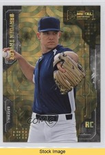 2024 Skybox Metal Universe Champions Gold Wheel Brayden Taylor #41 READ 1hc0