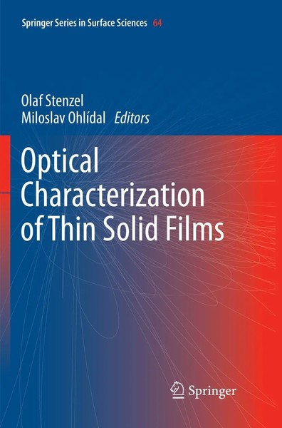 Olaf Stenzel (U. A.) | Optical Characterization Of Thin Solid Films | Buch-image
