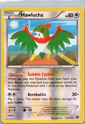 Hawlucha 97/114 XY Steam Siege Reverse Holo
