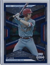 2023 Panini Elite Extra Edition Travis Honeyman #101 Cardinals Aspirations /349