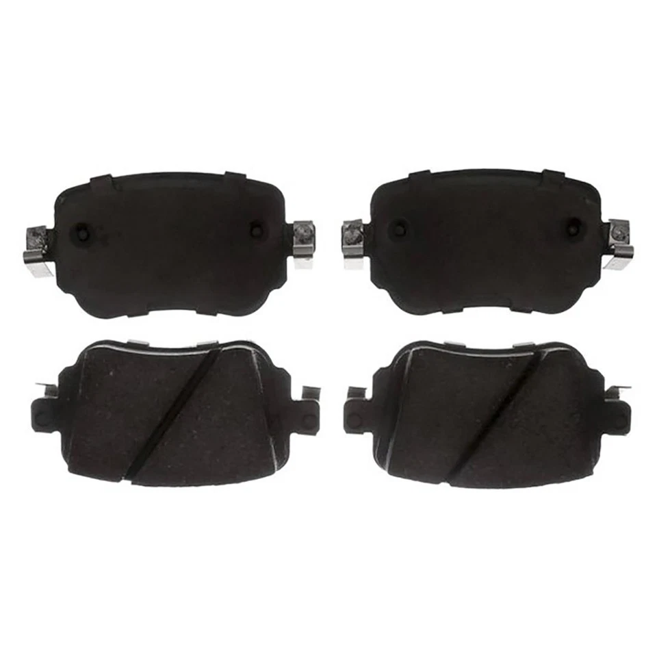 Rotores de freno traseros + pastillas de freno de cerámica y herrajes para Volkswagen GTI 2017 Foto 2 de 4