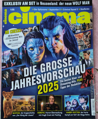 Cinema Ausgabe 1/2025 Januar 2025
