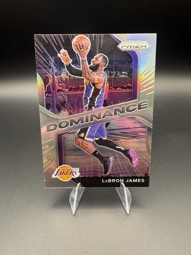 Lebron James #17 2020 Panini Prizm Dominance card