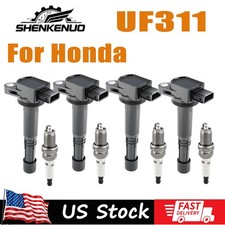 4 PACK DENSO Ignition Coils Kit For 02-06 Honda 2.4L C1382 UF311 30520-PNA-007