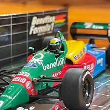 Minichamps 1/43 Benetton B188 Alessandro Nannini model car, F1 collectible