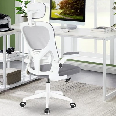 OYAJIA Bürostuhl 150kg Ergonomisch Chefsessel Schreibtischstuhl Hoher Rücken Drehstuhl