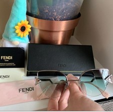 Fendi Cat Eyes Sunglasses Only Worn Once Immaculate Condition with Case